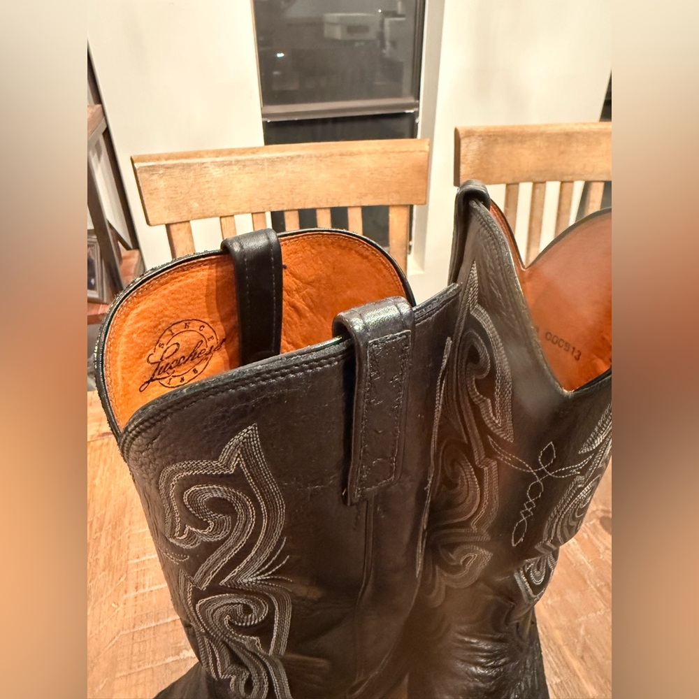 Lucchese 11B Men's Cowboy Boots - Picture 2 of 3